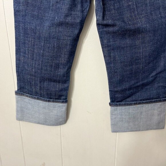 7 FOR ALL MANKIND Womens Cropped Skinny  Rolled Up Jeans Size 26 (27x18) - Picture 6 of 8